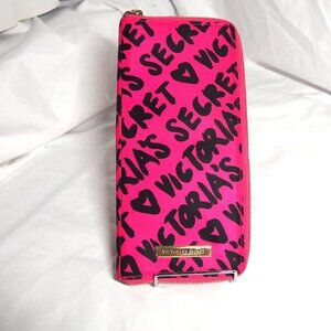 Victorias Secret Long Wallet Pink/Black